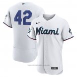 Maglia Baseball Uomo Miami Marlins Jackie Robinson Autentico Player