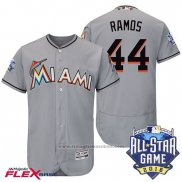 Maglia Baseball Uomo Miami Marlins National 2016 All Star 44 A.j. Ramos Flex Base