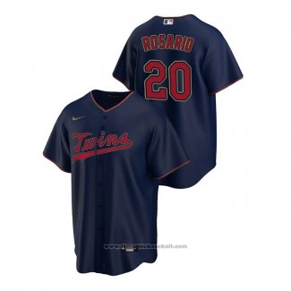 Maglia Baseball Uomo Minnesota Twins Eddie Rosario 2020 Replica Alternato Blu