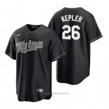 Maglia Baseball Uomo Minnesota Twins Max Kepler Replica 2021 Nero