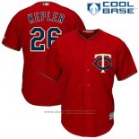 Maglia Baseball Uomo Minnesota Twins Max Kepler Rosso Cool Base