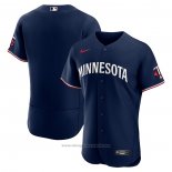 Maglia Baseball Uomo Minnesota Twins Road Alternato 2023 Autentico Blu
