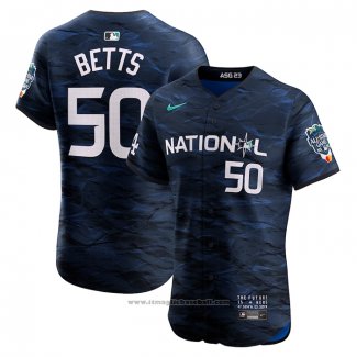 Maglia Baseball Uomo Mookie Betts All Star 2023 Vapor Premier Elite Blu