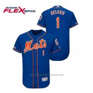 Maglia Baseball Uomo New York Mets Amed Rosario 150 Anniversario Flex Base Blu