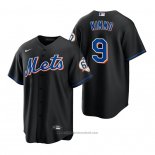 Maglia Baseball Uomo New York Mets Brandon Nimmo Replica Nero