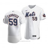 Maglia Baseball Uomo New York Mets Carlos Carrasco Autentico Primera Bianco