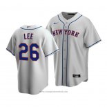 Maglia Baseball Uomo New York Mets Khalil Lee Replica Road Grigio