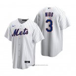 Maglia Baseball Uomo New York Mets Tomas Nido Replica Home Bianco