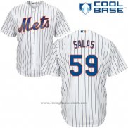 Maglia Baseball Uomo New York Mets York Fernando Salas Cool Base