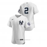 Maglia Baseball Uomo New York Yankees Derek Jeter 2020 Hall Of Fame Induction Authentic Bianco