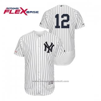 Maglia Baseball Uomo New York Yankees Troy Tulowitzki 150 Anniversario Flex Base Bianco
