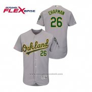 Maglia Baseball Uomo Oakland Athletics Matt Chapman 150 Anniversario Autentico Flex Base Grigio