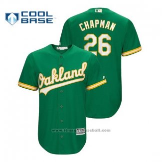 Maglia Baseball Uomo Oakland Athletics Matt Chapman Cool Base Alternato Kelly Verde