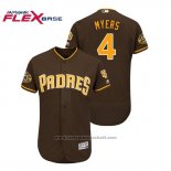 Maglia Baseball Uomo Padres Wil Myers 50 Aniversario Alternato Flex Base Marrone