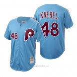 Maglia Baseball Uomo Philadelphia Phillies Corey Knebel Autentico Cooperstown Collection Blu