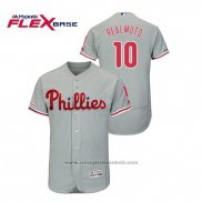 Maglia Baseball Uomo Philadelphia Phillies J.t. Realmuto Cool Base Away Grigio