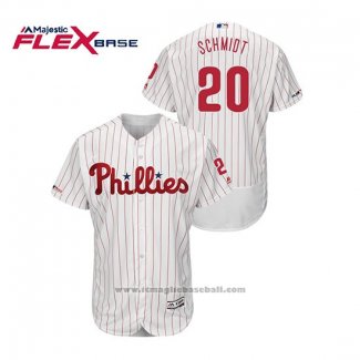 Maglia Baseball Uomo Philadelphia Phillies Mike Schmidt Flex Base Bianco