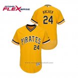 Maglia Baseball Uomo Pittsburgh Pirates Chris Archer 150 Anniversario Autentico Flex Base Giallo