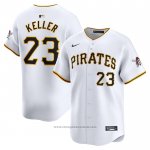 Maglia Baseball Uomo Pittsburgh Pirates Mitch Keller Home Limited Bianco