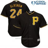 Maglia Baseball Uomo Pittsburgh Pirates Tyler Glasnow Nero Cool Base