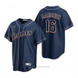 Maglia Baseball Uomo San Diego Padres Jake Marisnick Cooperstown Collection Blu