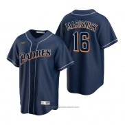 Maglia Baseball Uomo San Diego Padres Jake Marisnick Cooperstown Collection Blu