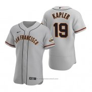 Maglia Baseball Uomo San Francisco Giants Gabe Kapler Autentico Road Grigio