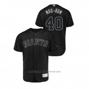 Maglia Baseball Uomo San Francisco Giants Madison Bumgarner 2019 Players Weekend Autentico Nero