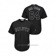 Maglia Baseball Uomo San Francisco Giants Shaun Anderson 2019 Players Weekend Replica Nero