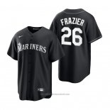 Maglia Baseball Uomo Seattle Mariners Adam Frazier Replica Nero