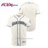 Maglia Baseball Uomo Seattle Mariners Hispanic Heritage Flex Base Crema