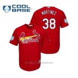 Maglia Baseball Uomo St. Louis Cardinals Jose Martinez Cool Base Allenamento Primaverile 2019 Rosso