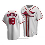 Maglia Baseball Uomo St. Louis Cardinals Jack Flaherty Cooperstown Collection Home Bianco