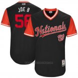 Maglia Baseball Uomo Washington Nationals 2017 Little League World Series Joe Blanton Blu