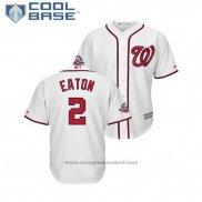 Maglia Baseball Uomo Washington Nationals Adam Eaton 2018 All Star Cool Base Bianco