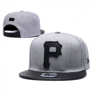 Cappellino Pittsburgh Pirates 9FIFTY Snapback Nero Grigio