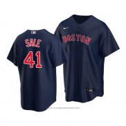 Maglia Baseball Bambino Boston Red Sox Chris Sale Replica Alternato 2020 Blu