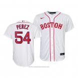 Maglia Baseball Bambino Boston Red Sox Martin Perez Replica 2021 Bianco