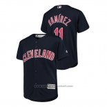 Maglia Baseball Bambino Cleveland Indians Jose Ramirez Cool Base Alternato Blu