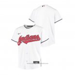 Maglia Baseball Bambino Cleveland Indians Replica Primera Bianco