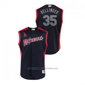 Maglia Baseball Bambino Los Angeles Dodgers 2019 All Star Player National League Cody Bellinger Blu