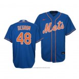Maglia Baseball Bambino New York Mets Jacob Degrom Replica Cool Base Blu