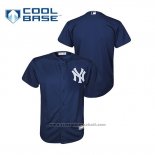 Maglia Baseball Bambino New York Yankees Cool Base Replica Blu