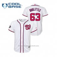 Maglia Baseball Bambino Washington Nationals Sean Doolittle 2019 World Series Bound Cool Base Bianco