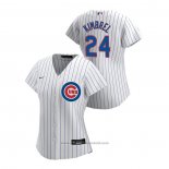 Maglia Baseball Donna Chicago Cubs Craig Kimbrel 2020 Replica Home Bianco