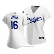 Maglia Baseball Donna Los Angeles Dodgers Will Smith 2020 Primera Replica Bianco