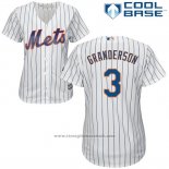 Maglia Baseball Donna New York Mets Curtis Granderson Cool Base Bianco