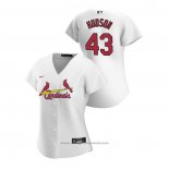 Maglia Baseball Donna St. Louis Cardinals Personalizzate Bianco