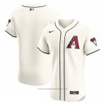 Maglia Baseball Uomo Arizona Diamondbacks Elite Crema