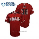 Maglia Baseball Uomo Arizona Diamondbacks Robbie Ray Cool Base 2019 Allenamento Primaverile Rosso